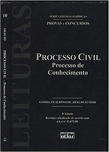 Processo Civil Processo De Conhecimento Leituras Jurídicas Provas E Concursos Júnior, Gediel Claudino de Araujo
