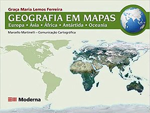 Geografia Em Mapas - Europa, Asia, Africa, Oceania, Antartida