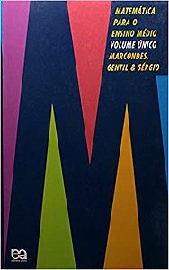 Matemática Para Ensino Médio. 2º Grau - Volume Único USADO Marcondes , Gentil