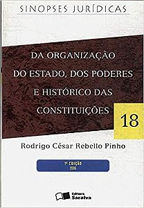 Da Organização Do Estado, Dos Poderes, E Histórico Das Constituições USADO Rodrigo César E Rebello Pinho