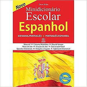 DCL Minidicionário Escolar de Espanhol, Multicores USADO