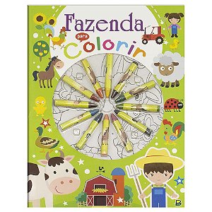 Cores em Ação! Fazenda para Colorir