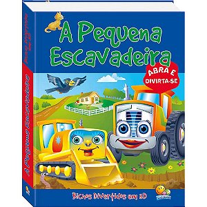 Bichos divertidos em 3D: Pequena escavadeira
