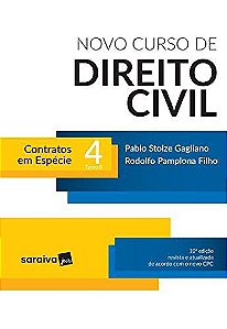 Novo Curso de Direito Civil. Contratos em Espécie - Volume 4.