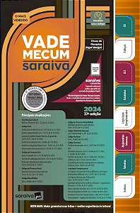 Vade Mecum Saraiva - Tradicional - 37ª edição 2024 Capa dura