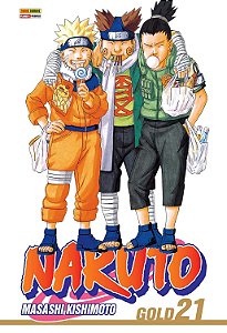 Naruto Gold Vol. 21 Capa comum