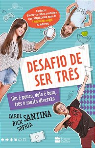 O desafio de ser três Capa comum