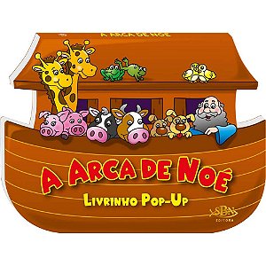 Livrinho Pop-up: Arca de Noé, A Capa dura – Livro com dobradura,