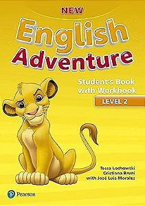 New English Adventure Student's Book Pack Level 2: Student's Book With Workbook Capa comum