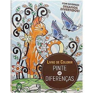 LIVRO DE COLORIR - O DESAFIO: PINTE AS DIFERENCAS