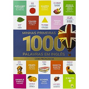 MINHAS PRIMEIRAS 1000 PALAVRAS EM INGLES