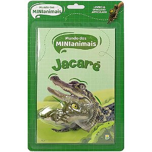 MUNDO DOS MINIANIMAIS - LEIA & BRINQUE: JACARE