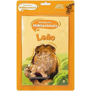 MUNDO DOS MINIANIMAIS - LEIA & BRINQUE: LEAO