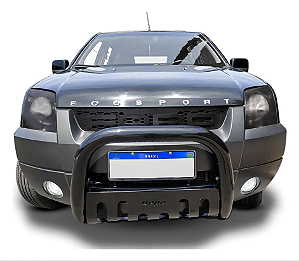 Grade Para Ecosport Modelo Raptor - 2003 Até 2007 - LETRAS PRETO FOSCO