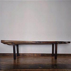 Aparador Queijeira em Madeira com Borda Arredondada - 310x61cm (L x P)