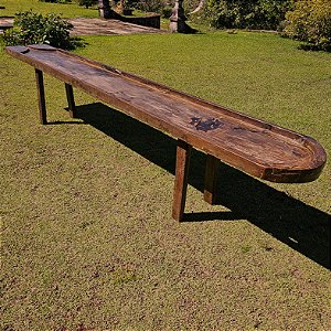 Aparador Queijeira Grande Madeira Maciça - 400x53cm (L x P)