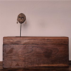 Caixa Antiga de Ferramentas em Madeira, Anos 50, MG - 68x29cm (L x P)