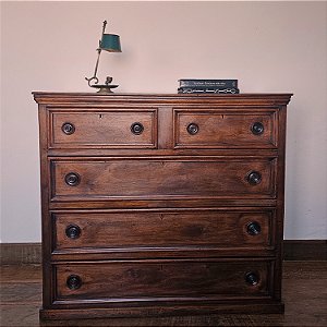 Cômoda Antiga Dona Maria, Início Séc. XX, MG - 120x56cm (L x P)
