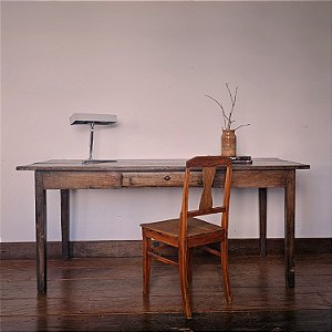 Escrivaninha/Aparador Rústico Mineiro, Início do Séc. XX - 69x180cm (L x C)
