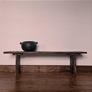Banco Rústico Séc. XX - 127x27cm (L x P)