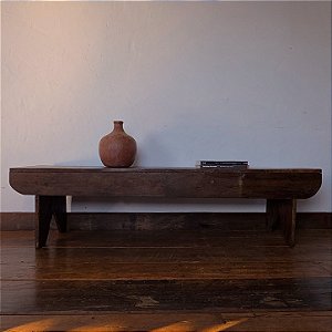 Banco de Varanda Antigo em Madeira, Cerca de 1900 - 183x46x48cm