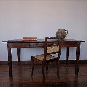 Mesa de Apoio/Escrivaninha em Jacarandá Mineiro, 1900s - 171x77x78cm