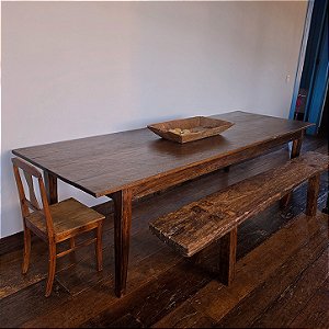 Mesa de Jantar com Pés Afilados, Anos 40 - 298x98x79cm