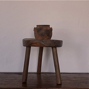 Banqueta de Oficinas de Marcenaria e Restauração, 50´s - 38x39cm