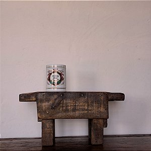 Banqueta Antiga de Casas de Produção de Farinha, Séc. XX - 57x26x29cm