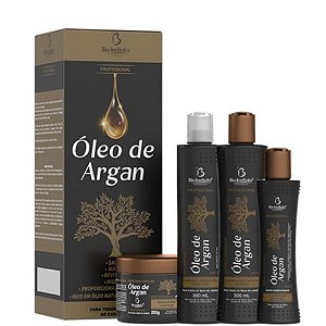 Kit Capilar Óleo de Argan 4 Itens Bio Instinto Profissional