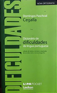 Dicionários de Dificuldades em Língua Portuguesa - Domingos Paschoal Cegalla