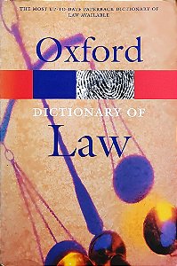 Dictionary of Law - Elizabeth Martin