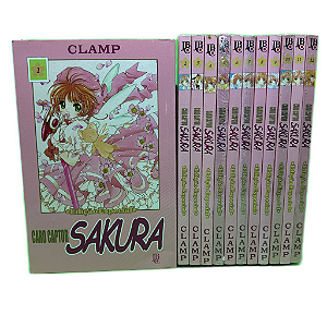 Card Captor Sakura - 12 Volumes - Clamp (Completa)