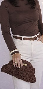 maxi carteira STELA NA COR MARROM