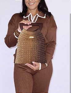 Bolsa de mão Degradê