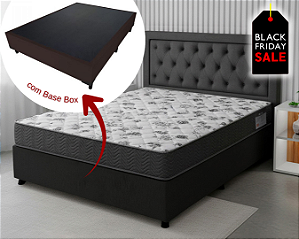 Conjunto Box Casal (Colchão ISO 100 Ortobom + Base Box)