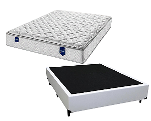 Conjunto Box Casal (Colchão Classic Gel Americanflex + Base Box)