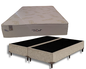 Conjunto Box Queen (Colchão The Best D33 Plumatex + Base Box)