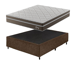 Conjunto Box Casal (Colchão Orion Montreal + Base Box)