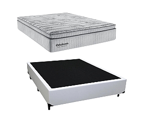 Conjunto Box Casal (Colchão Freedom Pocket Ortobom + Base Box)