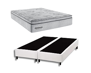 Conjunto Box Queen (Colchão Freedom Pocket Ortobom + Base Box)
