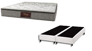 Conjunto Box Queen (Colchão Way Americanflex + Base Box)