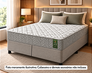 Conjunto Box Queen (Colchão Wing Americanflex + Base Box)