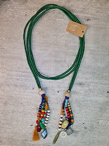 Colar Ensejo Fio Verde