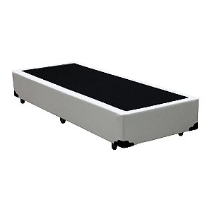 Cama Box Solteirão AColchoes Sintético Branco 40x96x203