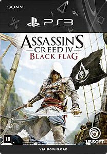 ASSASSINS CREED IV BLACK FLAG PS3 MÍDIA DIGITAL
