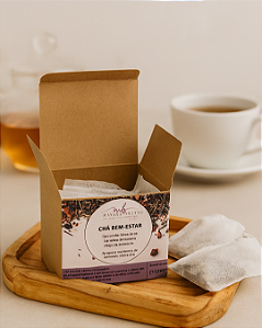 Chá para relaxar / Bem-estar (Relaxante, Calmante natural, insônia e aconchego)