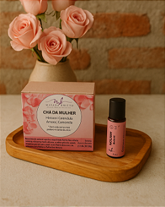 Kit Mulher - Chá + Rollon aromático