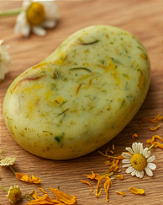 Sabonete Artesanal - Camomila e Calêndula