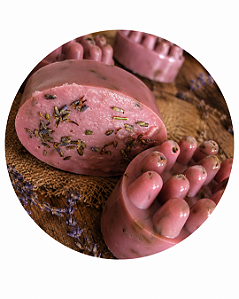 SABONETE ARTESANAL - LAVANDA PROVENCE ( DELICADO, RELAXANTE E FLORAL)